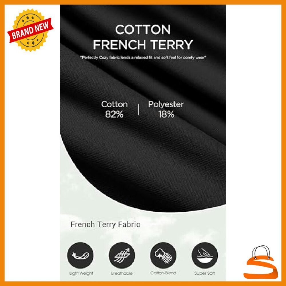 Cotton French Terry Midi Skirt with Pockets, Drawstring Waist, Back Split - Picture 7 of 7
